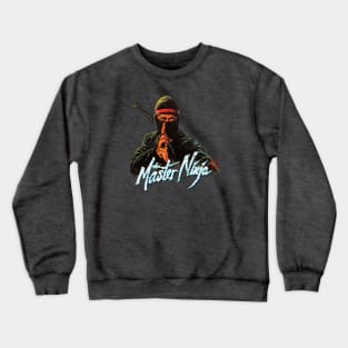 The Master Ninja Martial Arts Vintage Crewneck Sweatshirt